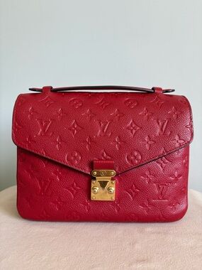 Louis Vuitton Empreinte Pochette Metis - Cherry